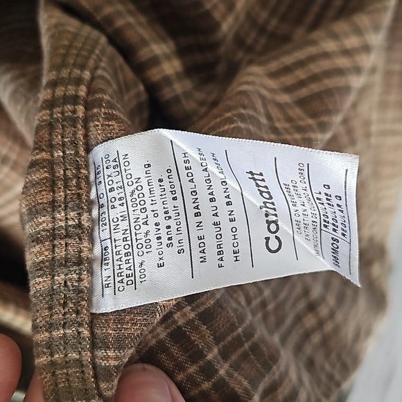 Vintage Carhartt shirt Jacket - Picture 7 of 12